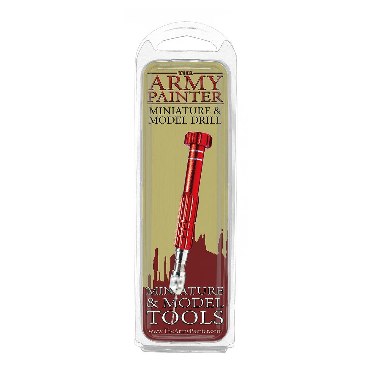 The Army Painter Miniature & Model Hand Drill (Inc 3 Drill bits) TL5031