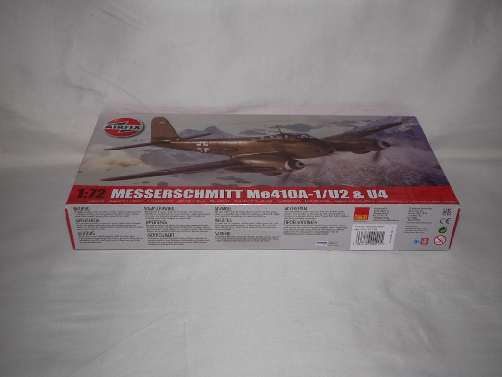 Airfix 1:72 Messerschmitt Me410A-1/U2 & U4 Model Kit Skill Level 2 A04066