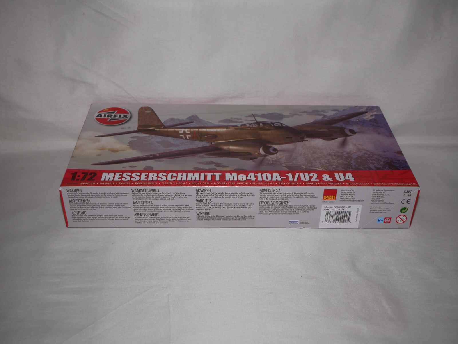 Airfix 1:72 Messerschmitt Me410A-1/U2 & U4 Model Kit Skill Level 2 A04066