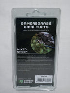 Gamers Grass Mixed Green 6mm Tufts For Wargaming Mini Bases (70) Per Pack GG6-MG