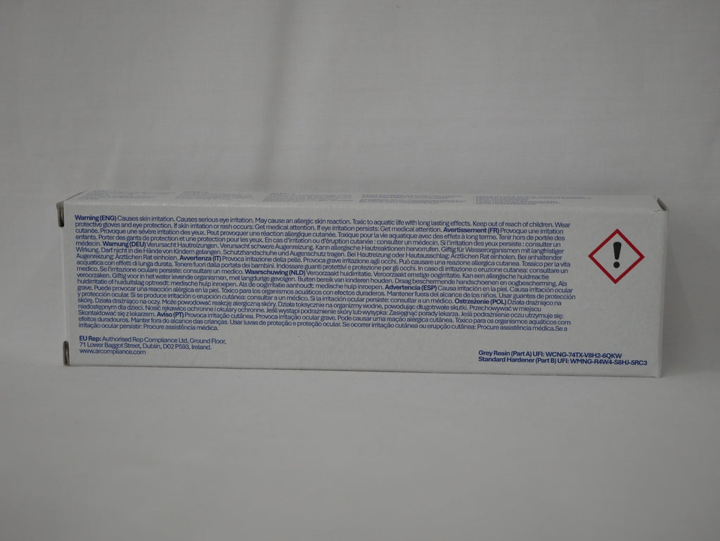 Milliput Silver Grey Two Part Specially Formulated Epoxy Putty (113.4g) Per Pack - MILLSG