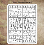 Victrix 28mm Scale Hard Plastic Medieval Warband (42) Miniatures Set - VXWB005