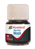 Humbrol Scale Modelling Enamel Blue Grey Wash (28ml) Glass Jar Bottle - AV0206