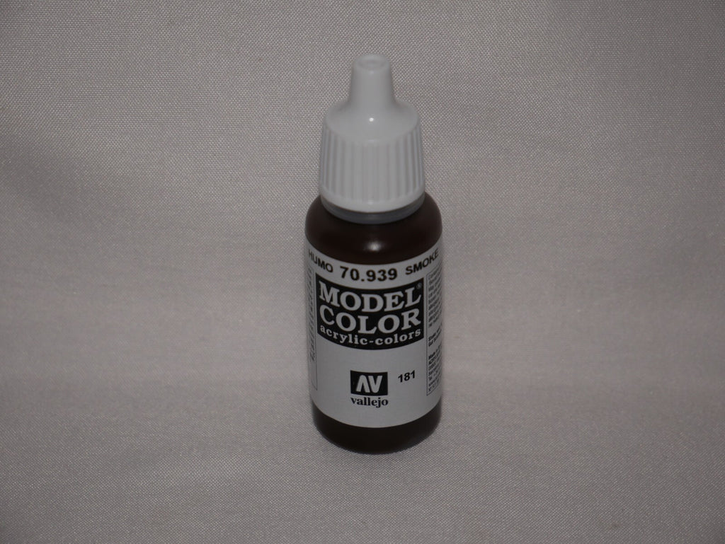 Vallejo Model Color Smoke Acrylic 17ml/0.57 fl oz Dropper Bottle - 70.939