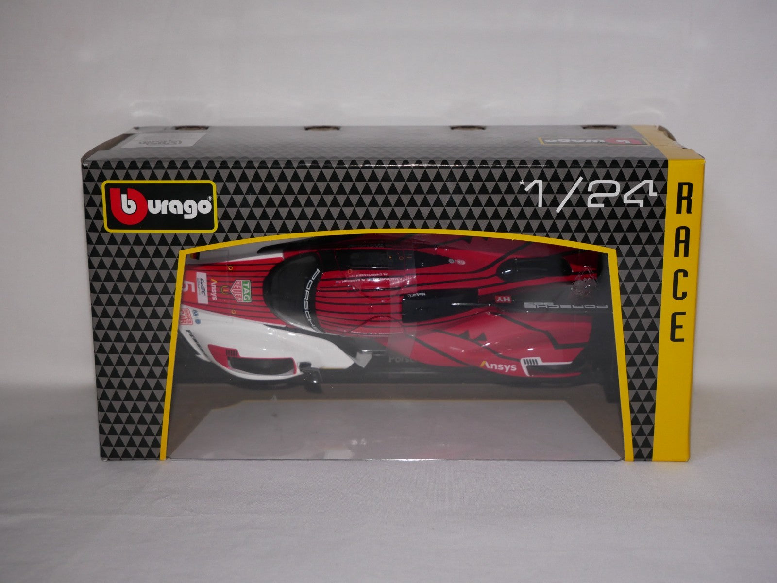 Burago 1:24 Scale Porsche 963 (No.5) Penske Motorsport WEC Hypercar - #18-28022