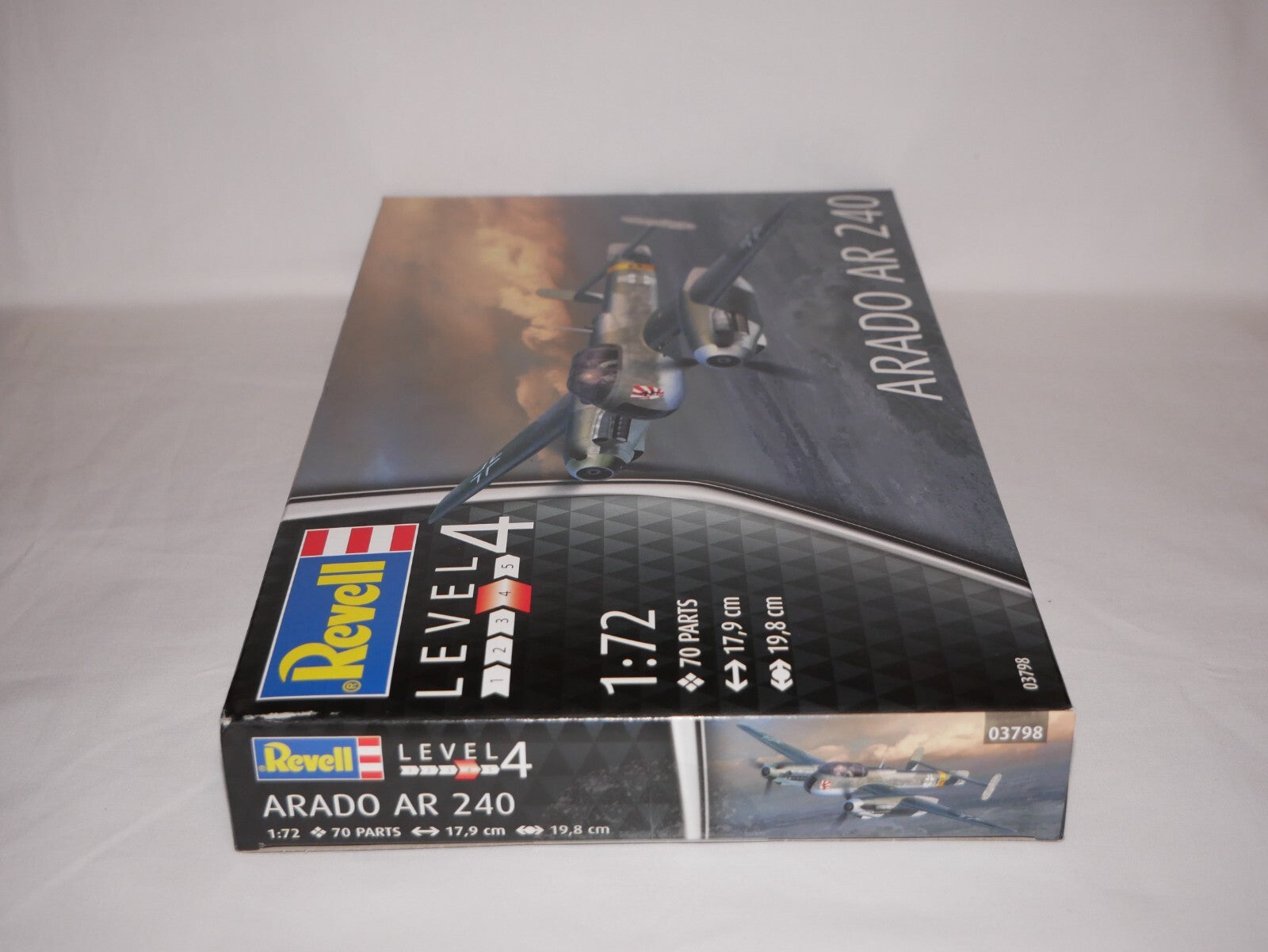 Revell 1:72 Scale WWII Arado AR 240 Model Aircraft Kit Skill Level 4 - 03798