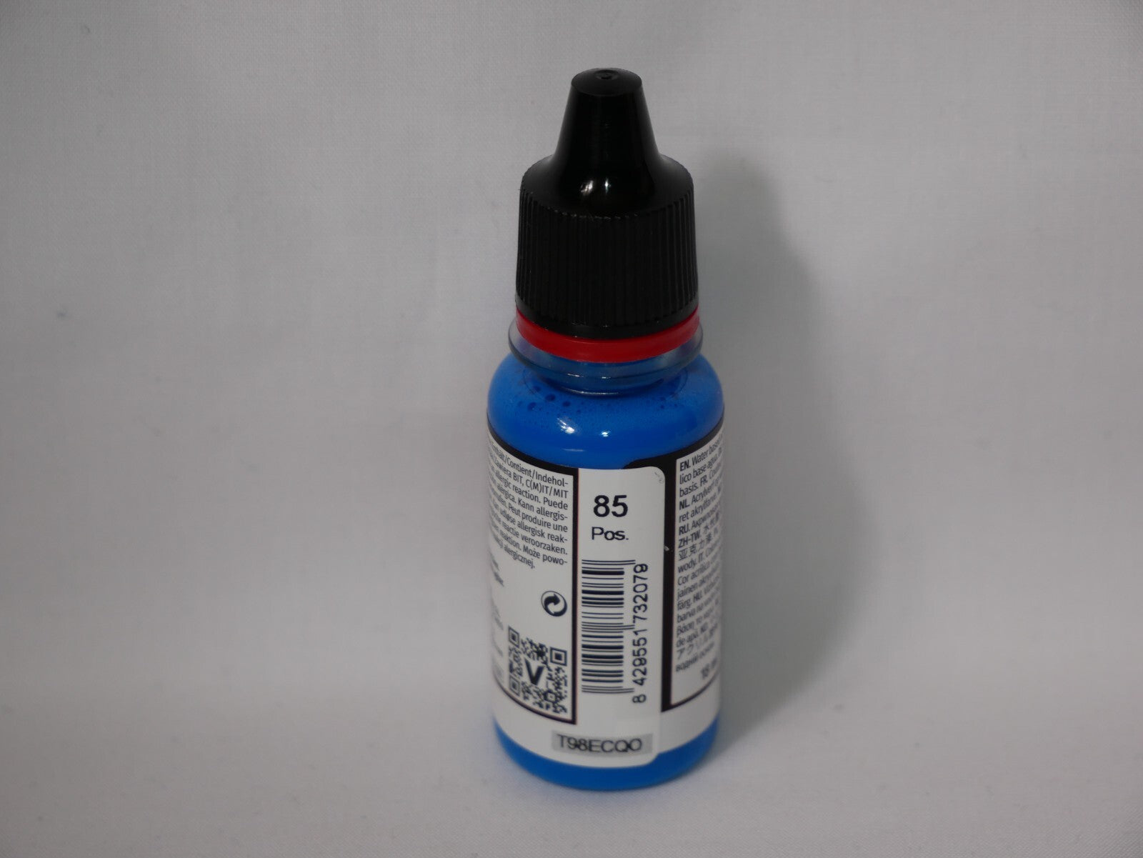 Vallejo Game Color Acrylic Wash Range Blue 18ml/0.6 fl oz Dropper Bottle 73.207