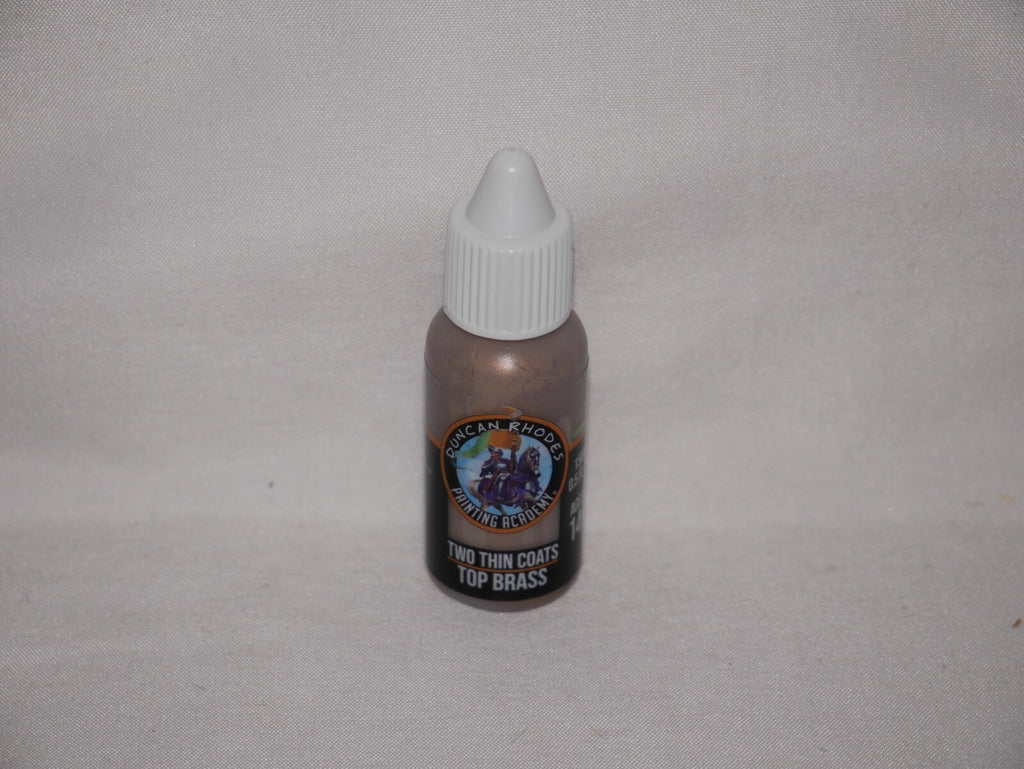 Duncan Rhodes Painting Academy 'Two Thin Coats' Top Brass 15ml Bottle - 10110