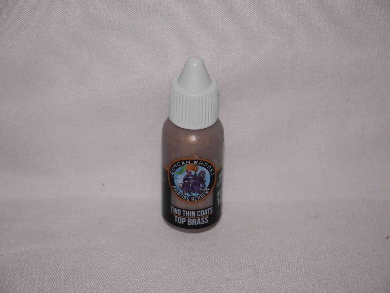 Duncan Rhodes Painting Academy 'Two Thin Coats' Top Brass 15ml Bottle - 10110