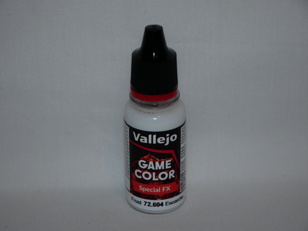 Vallejo Game Color Special FX Range Frost 18ml/0.6 fl oz Dropper Bottle - 72.604