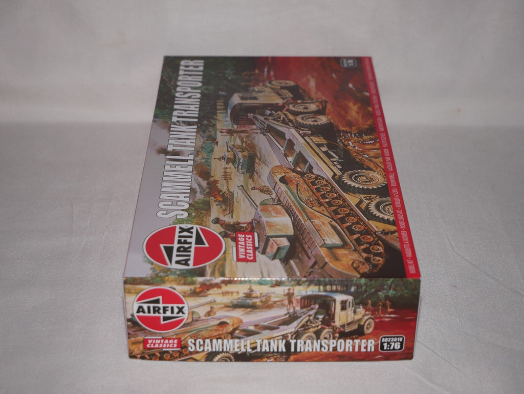 Airfix Vintage Classics 1:76 Scammell Tank Transporter Kit Skill Level 2 A02301V