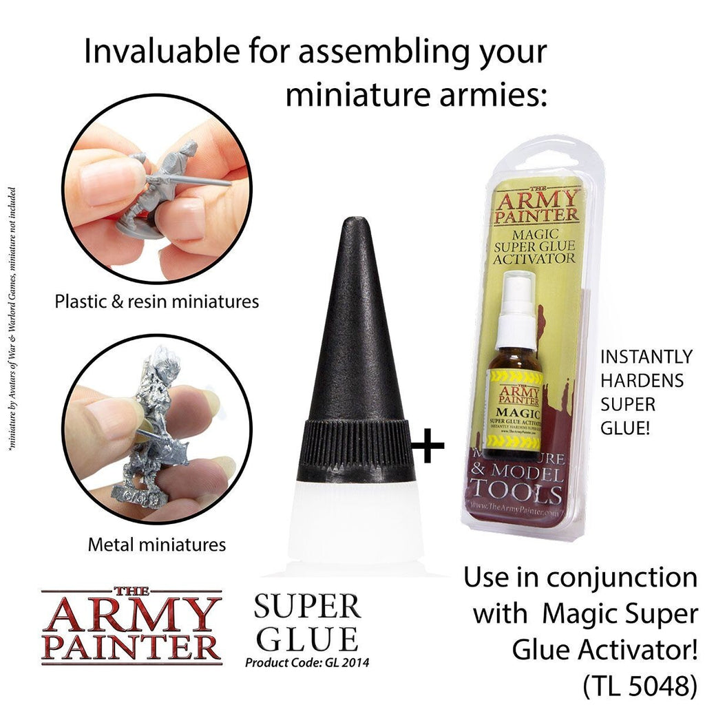 The Army Painter 20g Super Glue (Cyanoacrylate) For Wargaming Miniatures GL2014