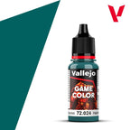 Vallejo Game Color Acrylic Range Turquois 18ml/0.6 fl oz Dropper Bottle - 72.024