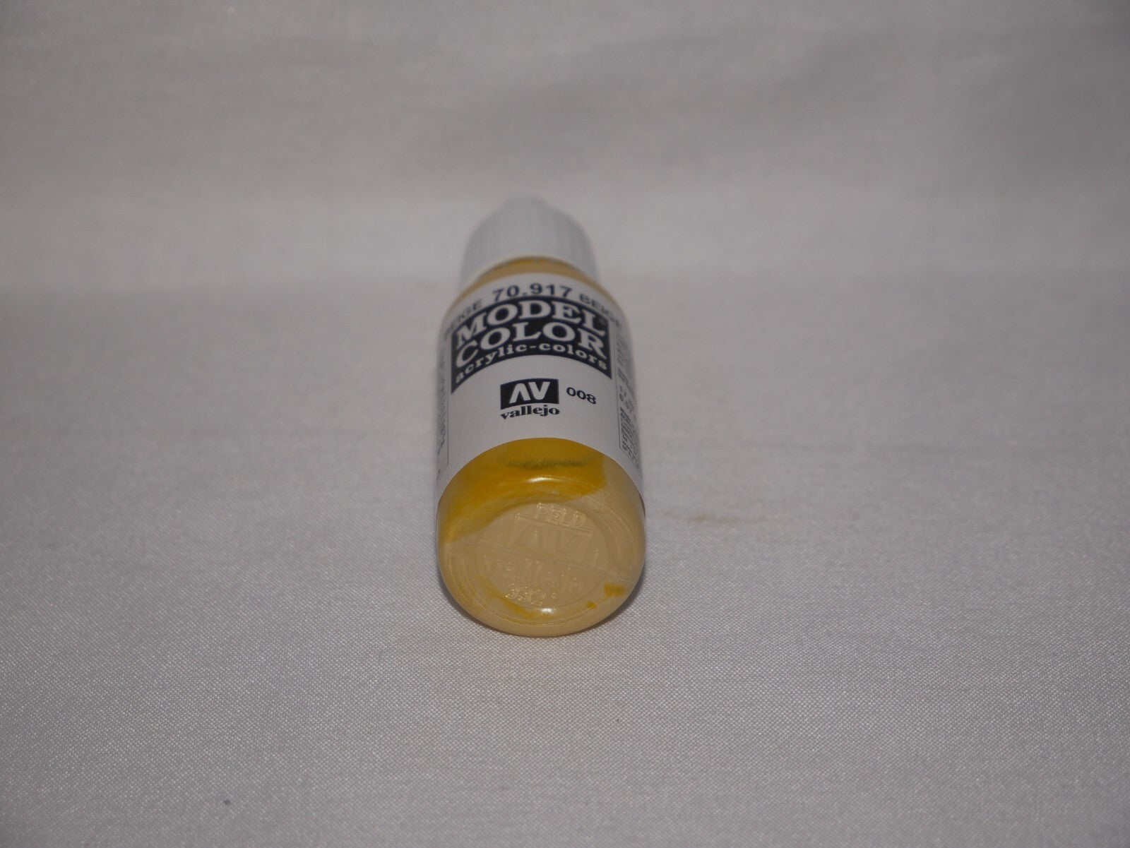 Vallejo Model Color Beige Acrylic 17ml/0.57 fl oz Dropper Bottle - 70.917