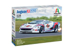 Italeri 1:24 Scale Jaguar XJ 220 Racing Model Replica Kit Skill Level 2 - 3669