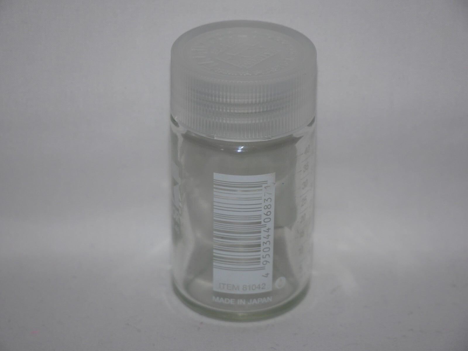 Tamiya Color Acrylic & Enamel Paint 46ml Glass Mixing Jar With Measure - 81042