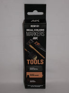 AK Interactive Real Colors Fast Dry Acrylic Markers Tools (3 Piece) Set - RCM101