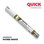 AK Interactive Acrylic Quick Gen Markers For Tabletop Wargaming Putrid White - AKMQ024