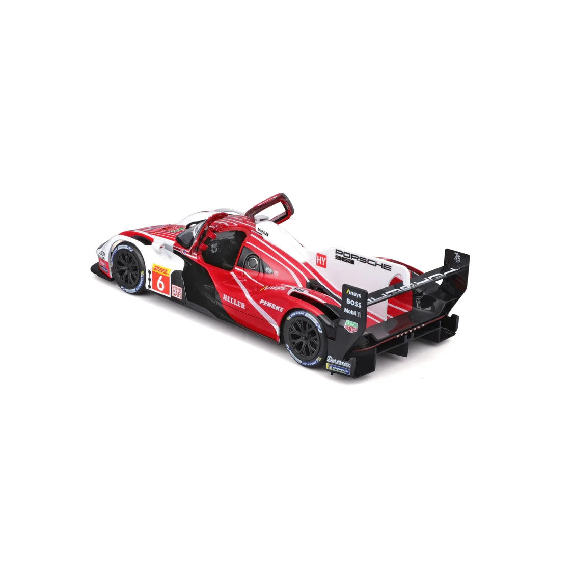 Burago 1:24 Scale Porsche 963 (No.6) Penske Motorsport WEC Hypercar - #18-28042