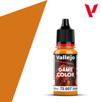 Vallejo Game Color Acrylic Gold Yellow 18ml/0.6 fl oz Dropper Bottle - 72.007