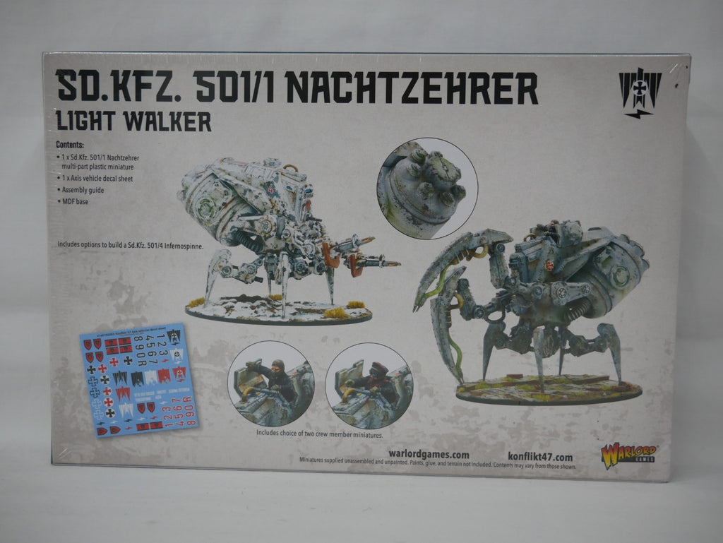 Warlord Games Konflikt 47 1:56 Scale Axis Sd.Kfz. 501/1 Nachtzehrer - 452010205
