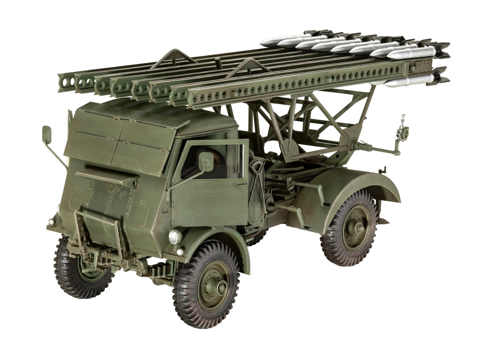 Revell 1:35 Scale Soviet WOT 8 BM-13-16 Katyusha/Cargo Kit Skill Level 5 - 03338