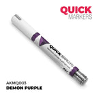 AK Interactive Acrylic Quick Gen Markers For Tabletop Games Demon Purple AKMQ003