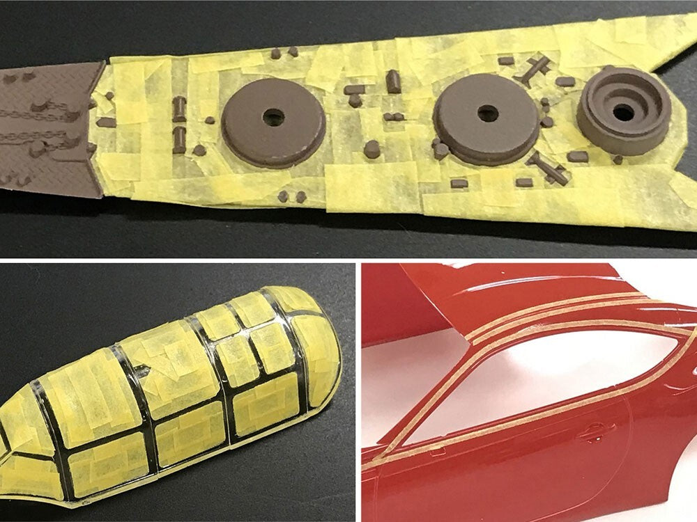Tamiya Plastic Scale Modelling Superior Adhesion 2mm Masking Tape 18m Roll 87207