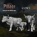 Victrix Ltd Pillage Ransack The Middle Ages 28mm Medieval Farm Animals - VXE014