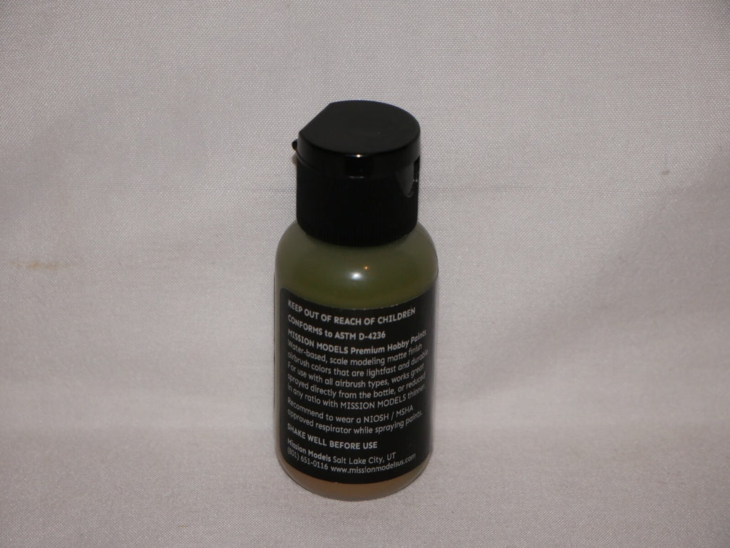 Mission Models Premium Hobby Paints Nato Green 30ml / 1 fl oz Bottle (MMP - 034)