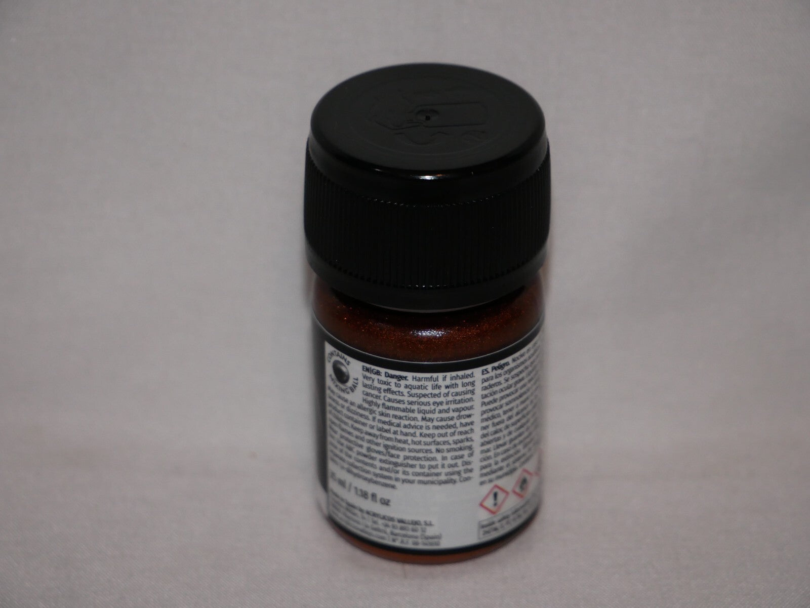 Vallejo Liquid Metal Copper Metallic Alcohol Based 35ml / 1.15 fl oz - 70.797