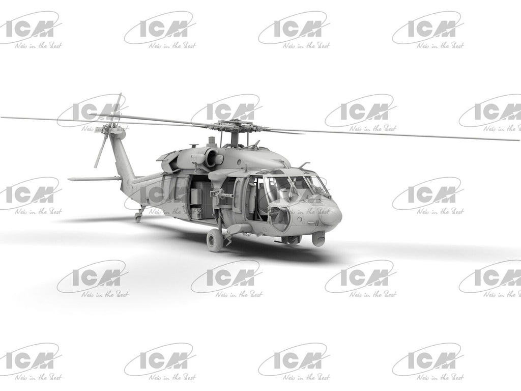 ICM 1:48 Scale Sikorsky MH-60L Black Hawk Down Operation Gothic Serpent - 48363