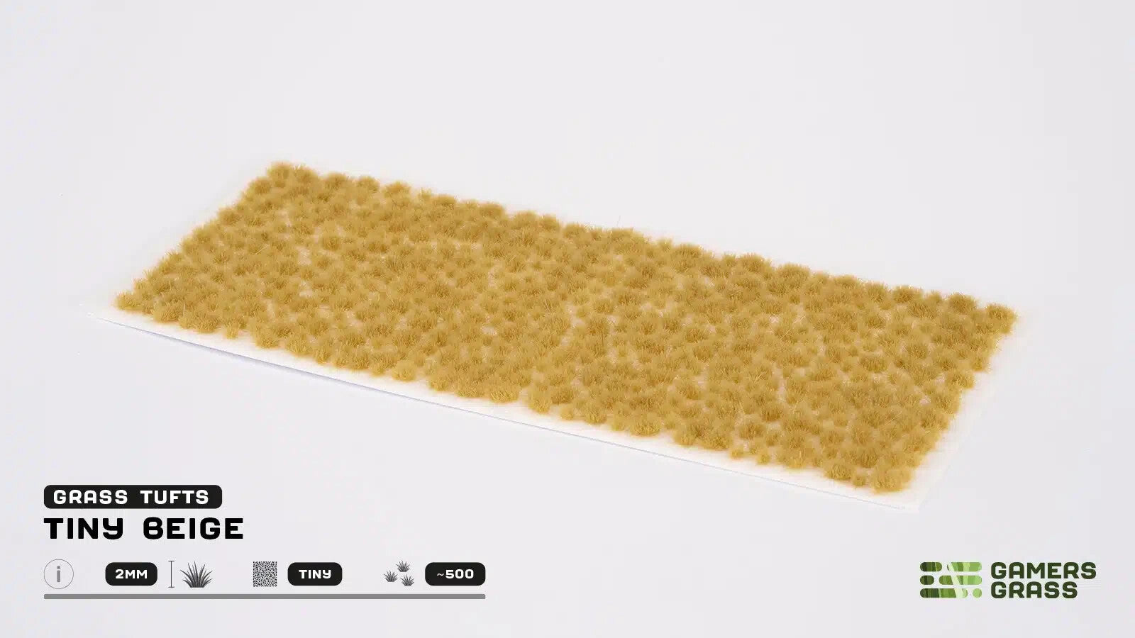 Gamers Grass Tiny Beige 2mm Tufts For Wargaming Bases (500) Per Pack GGTT-BE