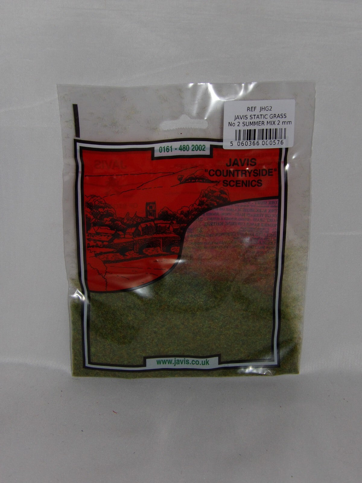 Javis "Countryside" Scenics Static Grass No 2 Summer Mix 2mm JHG2