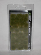 Gamers Grass Wild Light Green XL 12mm Tufts For Mini Bases (36) Per Pack GG12-LG