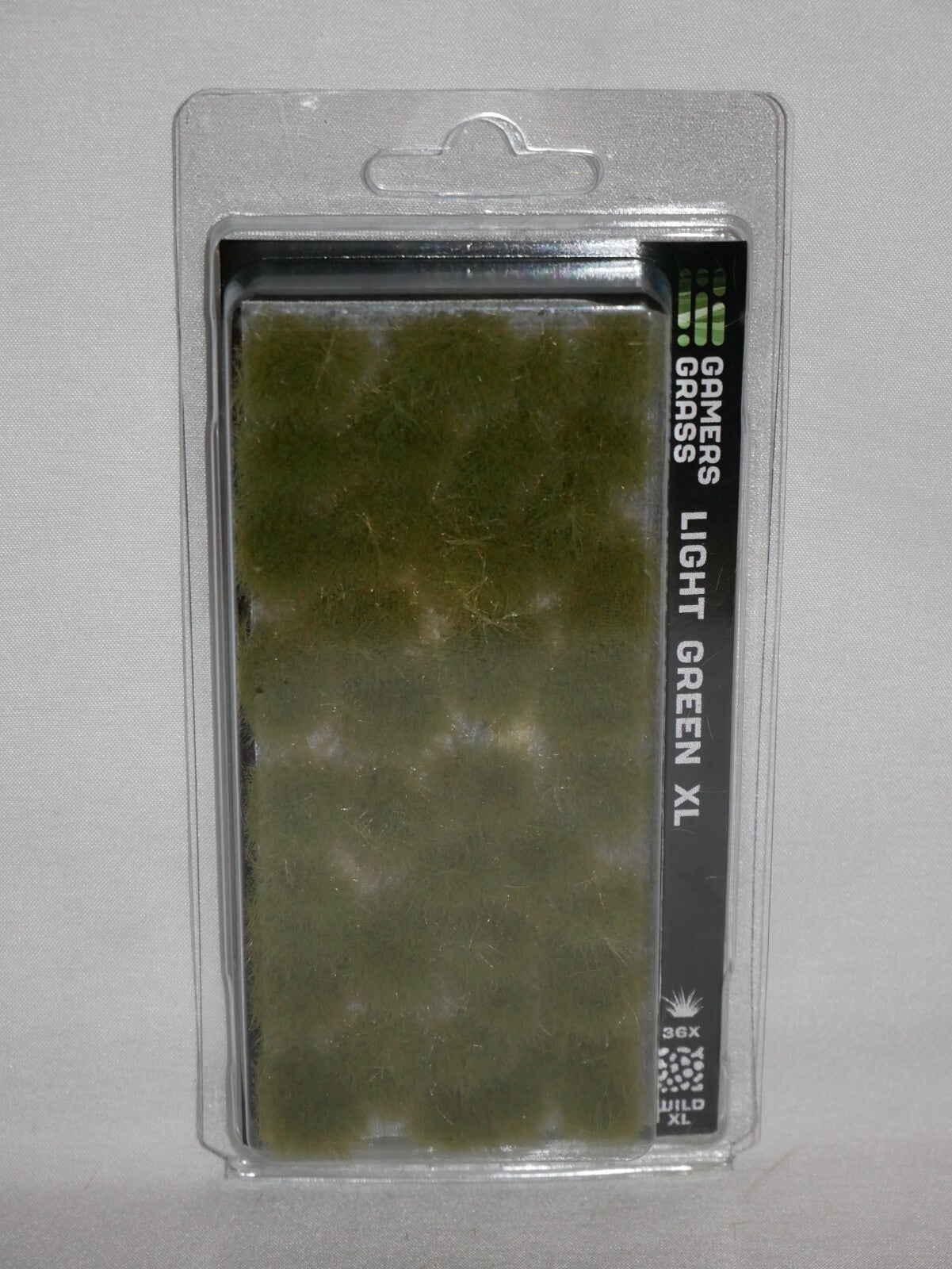 Gamers Grass Wild Light Green XL 12mm Tufts For Mini Bases (36) Per Pack GG12-LG