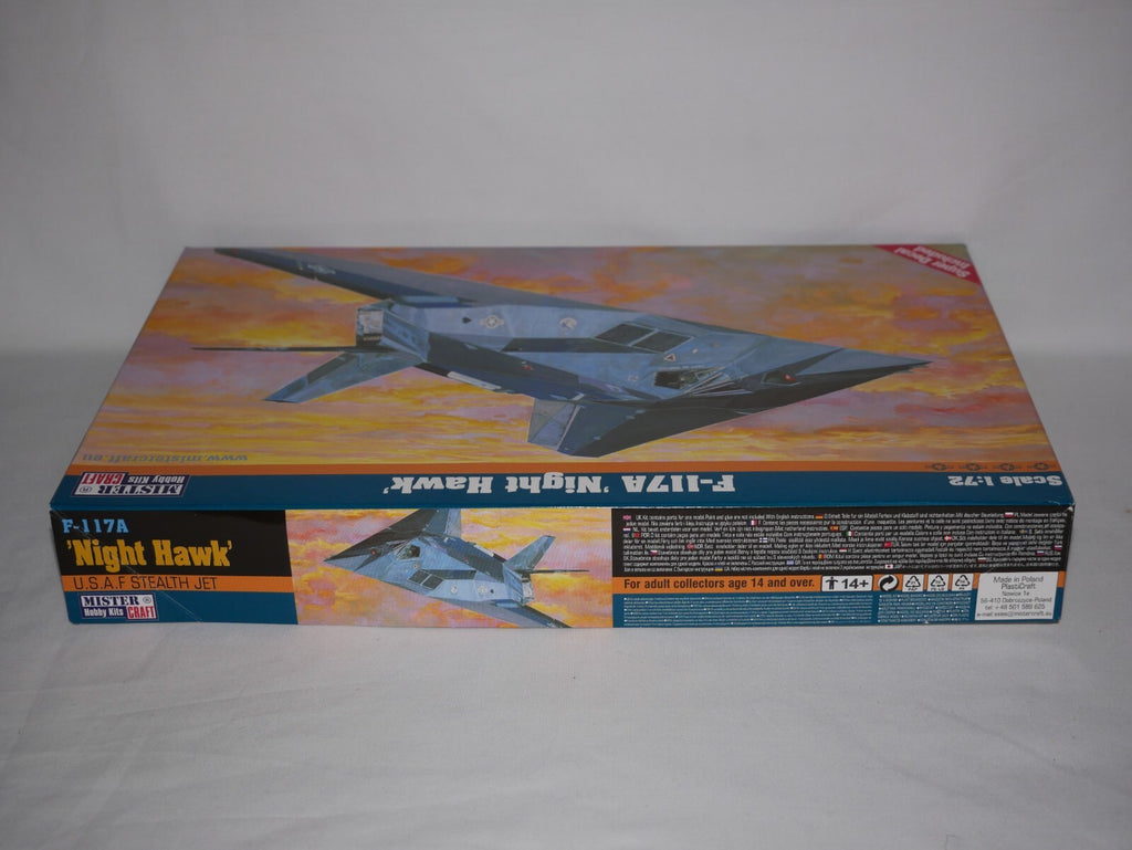 MisterCraft Hobby Kits 1:72 Scale (E-05) Lockheed F-117A "Night Hawk" - 050054