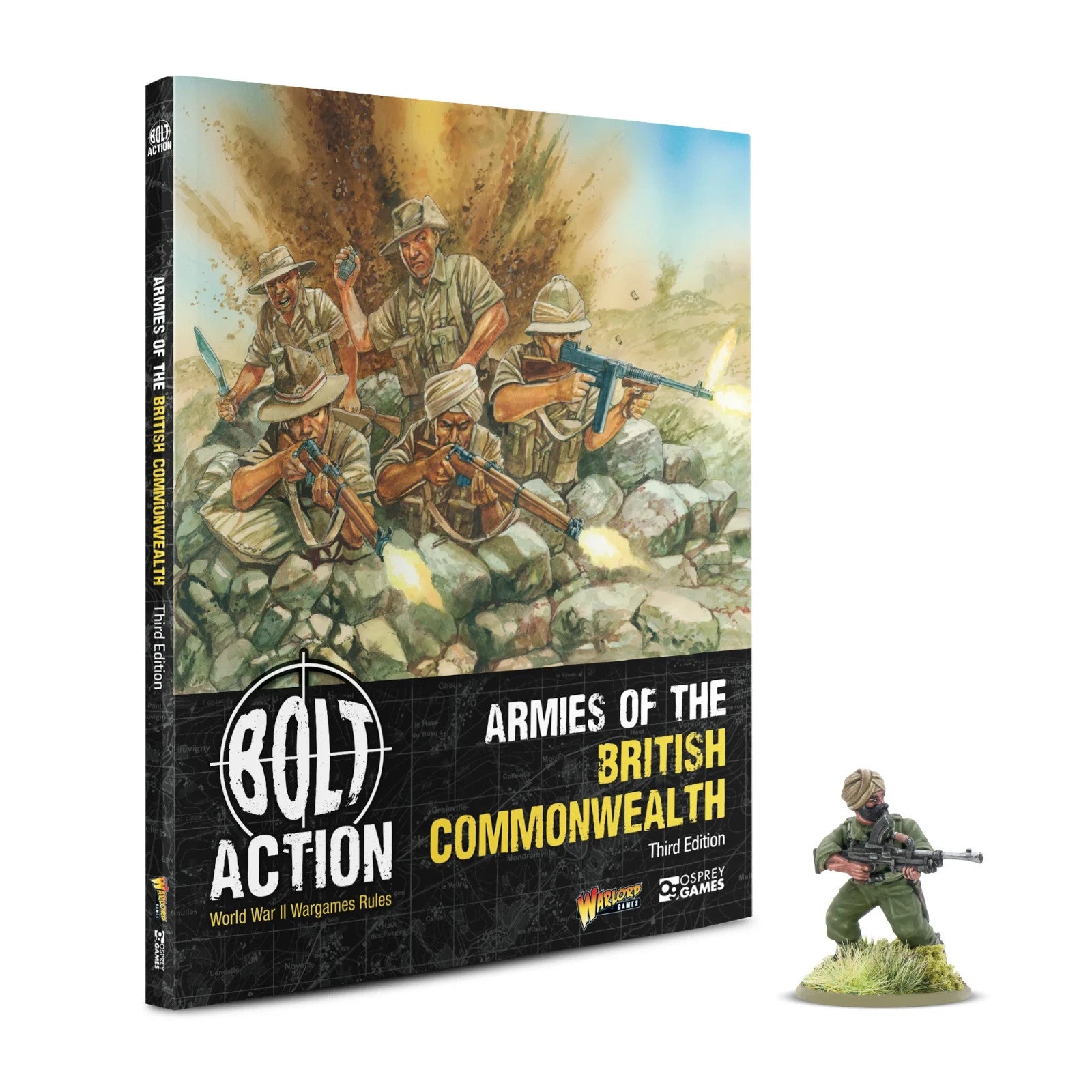 Warlord Games Bolt Action Armies Of The British Commonwealth With Special Book Miniature  - 403205801