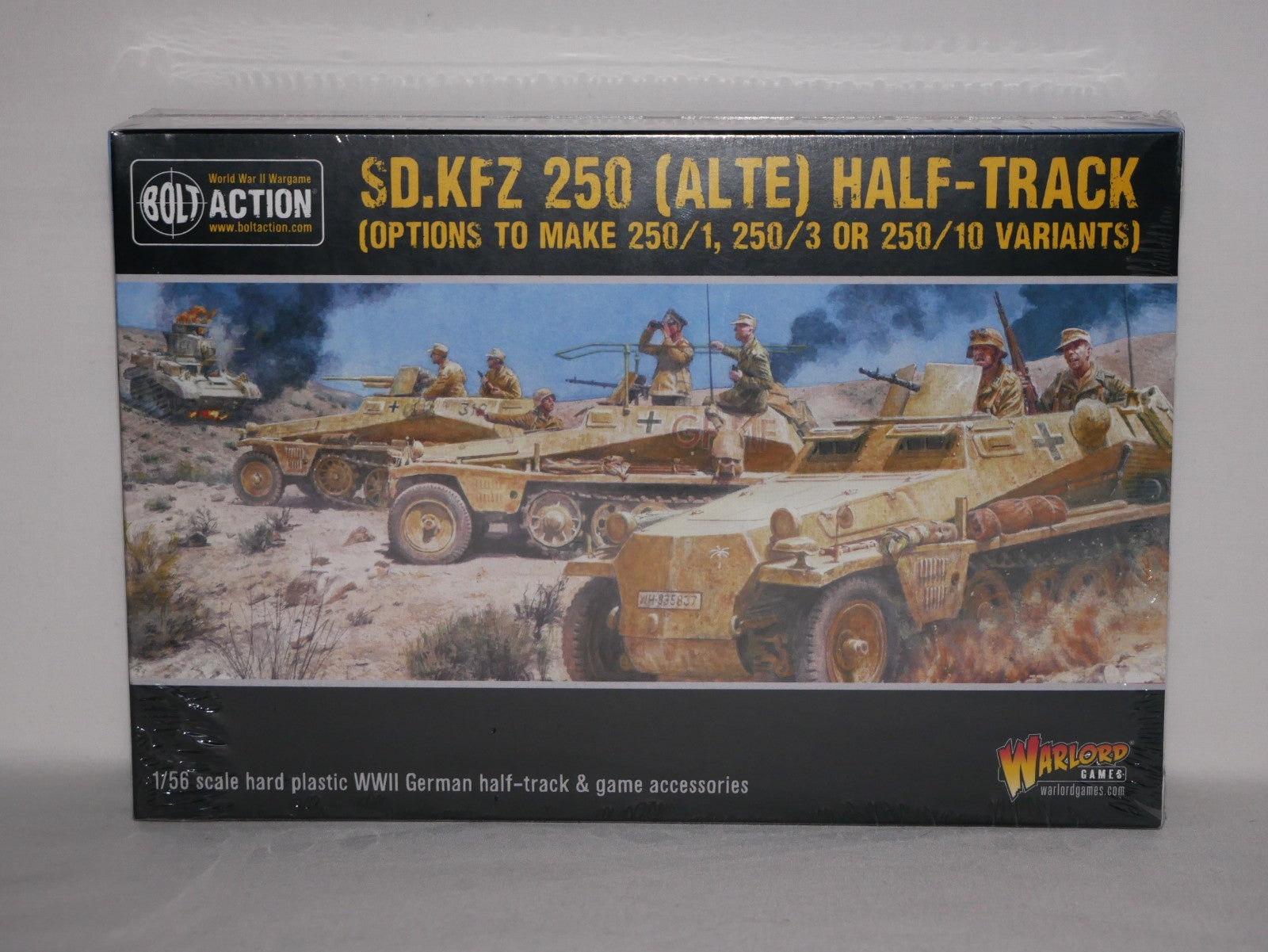 Warlord Games Bolt Action 1:56 Scale WWII SD.KFZ 250 (ALTE) Half-Track 402012054