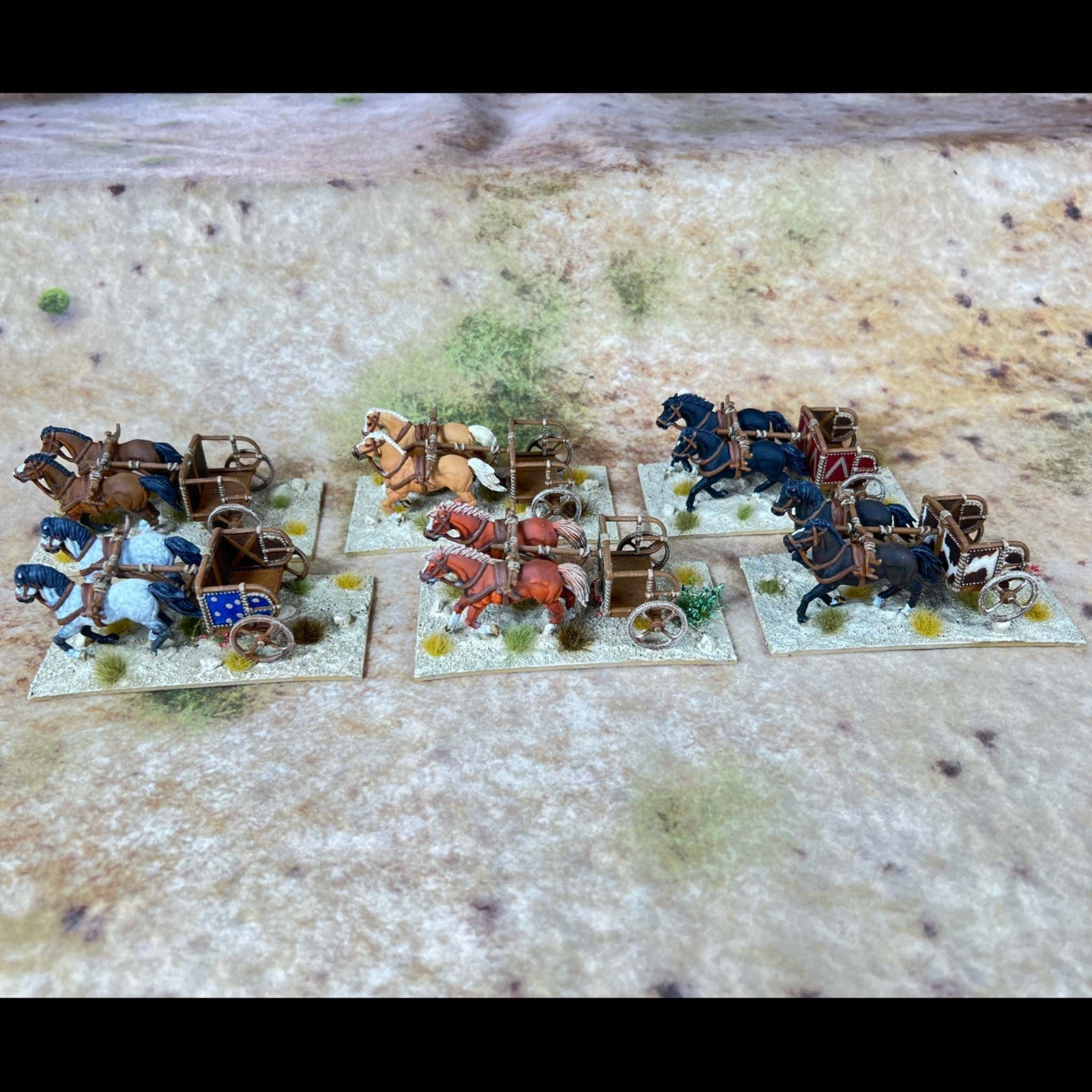 Wargames Atlantic First Empires 28mm Hard Plastic Bronze Age Chariots - WAAFE002