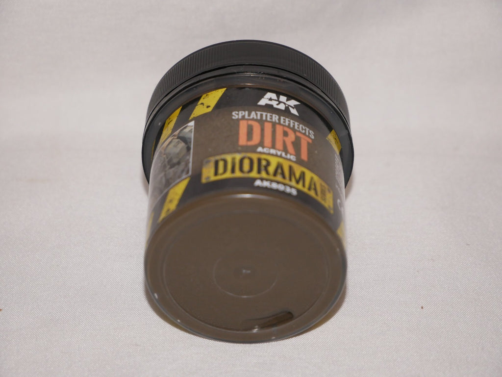 AK Interactive Diorama Series Dirt Splatter Effects Acrylic 100ml Tub - AK8035