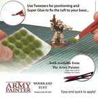 The Army Painter Battlefields Woodland Tufts For Wargaming (77) Per Pack BF4224