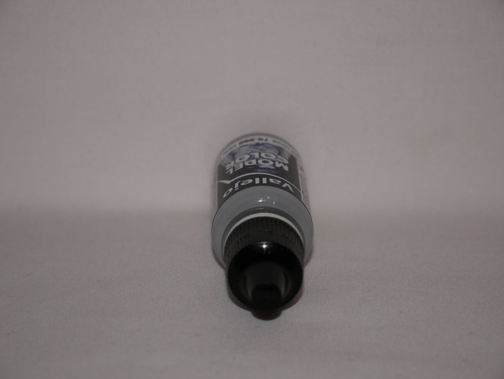 Vallejo Model Color Light Grey Acrylic 18ml/0.60 fl oz Dropper Bottle - 70.990
