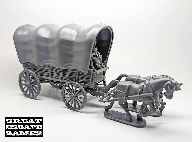 Great Escape Games Dead Mans Hand 28mm Scale General Purpose Wagon - DMHP003