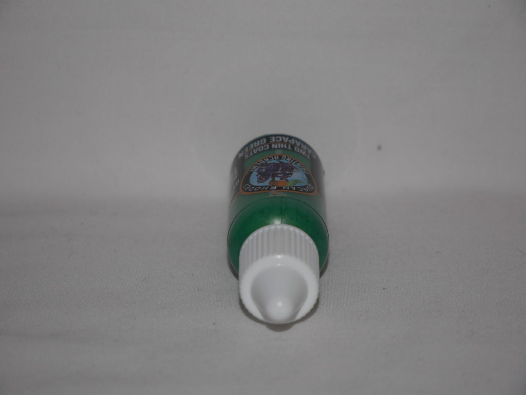 Duncan Rhodes Painting Academy Two Thin Coats Carapace Green 15ml Bottle - 10167