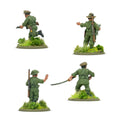 Warlord Games Bolt Action 1:56 (28mm) Scale Gurkha Platoon Commanders 403201202