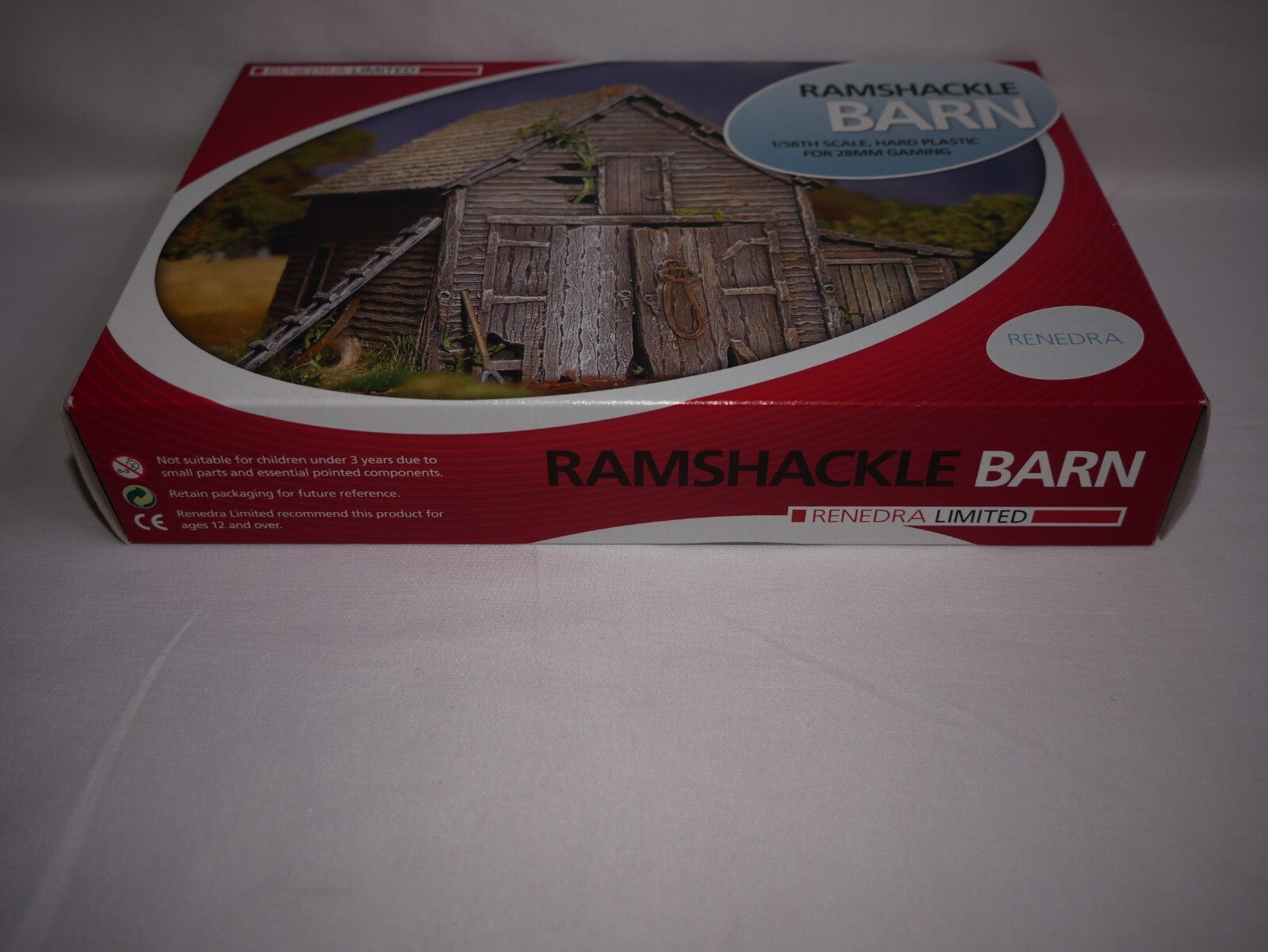 Renedra Ltd Generic Scenery & Bases 1/56th (28mm) Scale Ramshackle Barn - RNRB