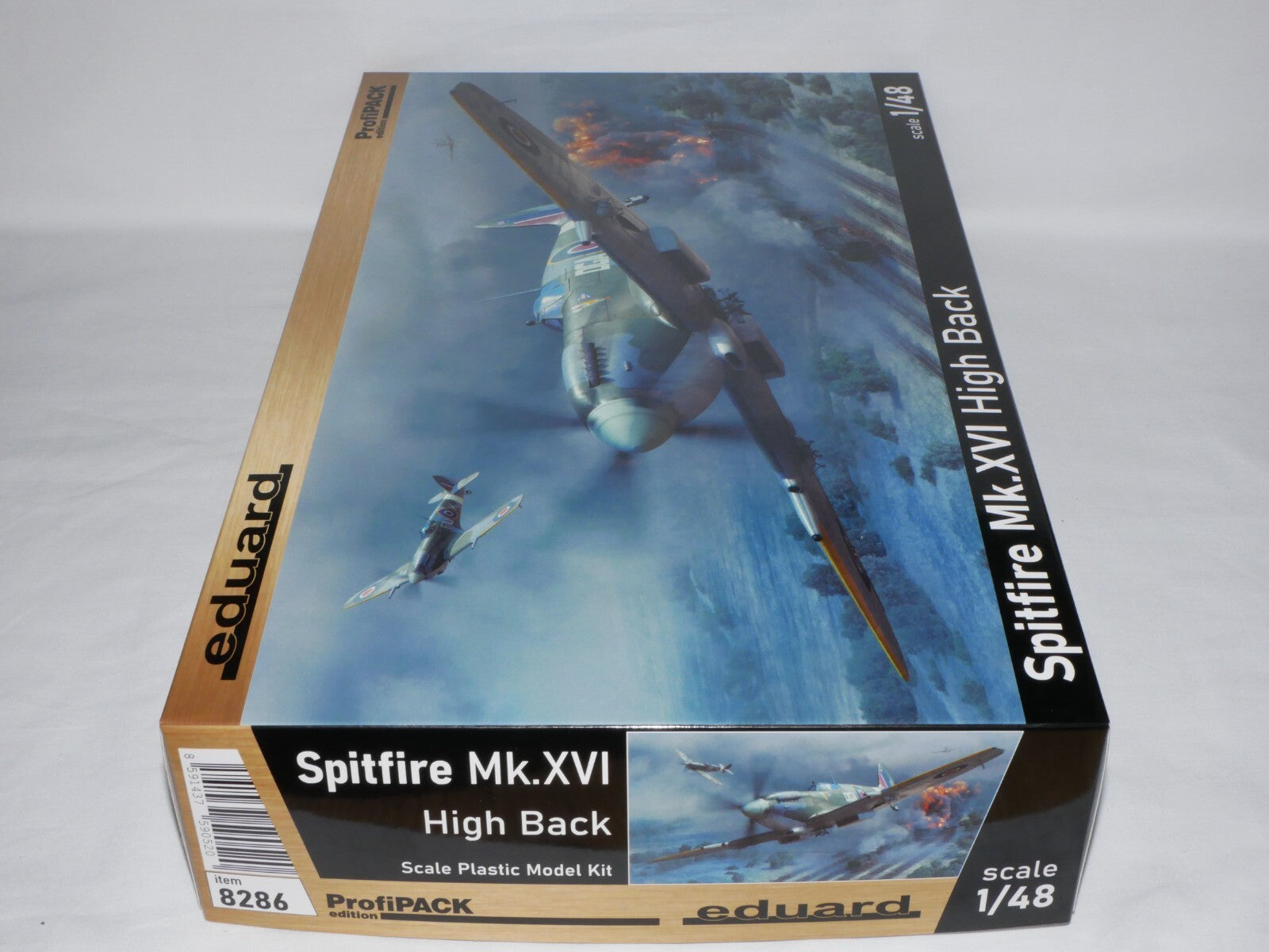 Eduard 1:48 Scale Supermarine Spitfire Mk.XVI High Back ProfiPACK Edition - 8286