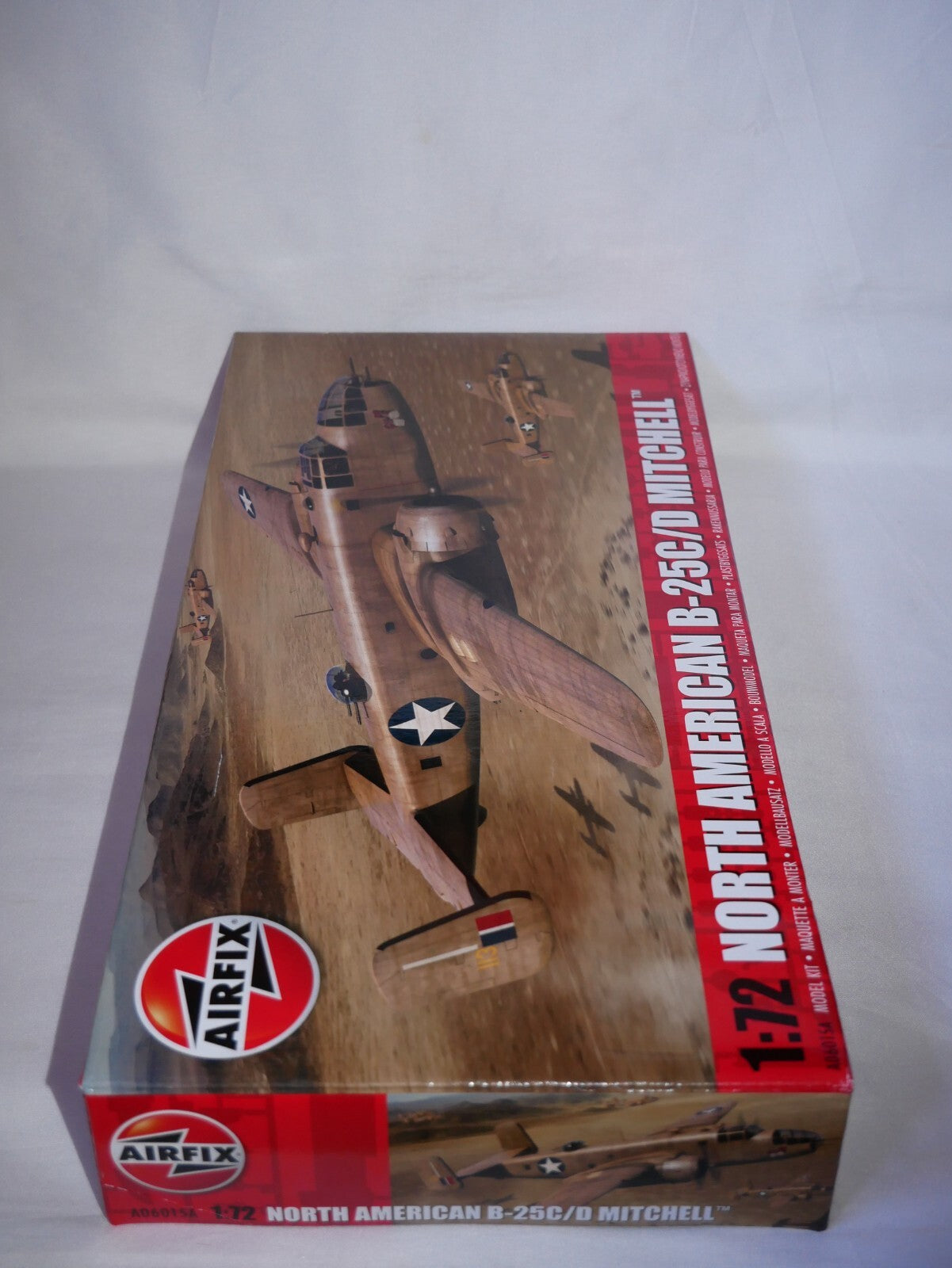 Airfix 1:72 North American B-25C/D Mitchell Model Kit Skill Level 3 - A06015A