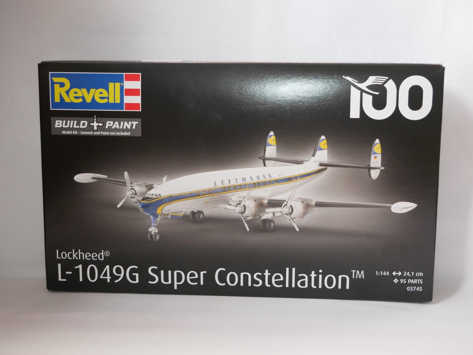 Revell 1:144 Lockheed L-1049G Super Constellation Lufthansa Skill Level 4 03745